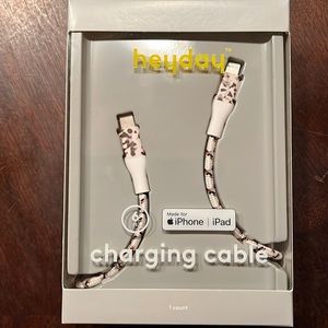 NWT Heyday 6ft. iPhone fast charging cable.
